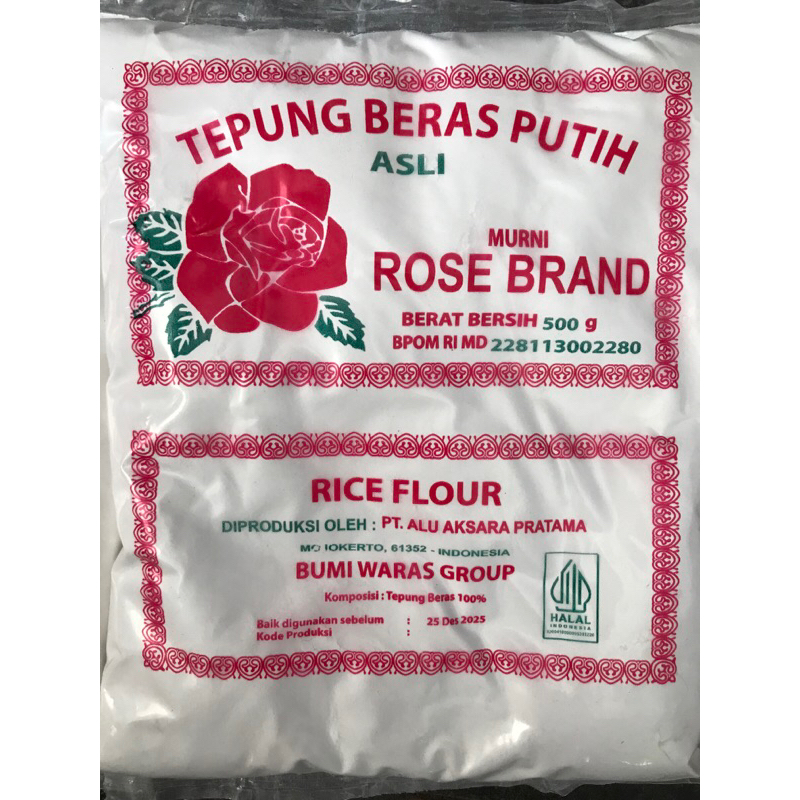 

Rose Brand Beras 500g