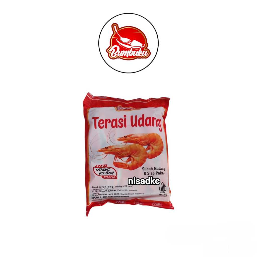 

Bumbuku Terasi Udang 20 Pcs x 4gram