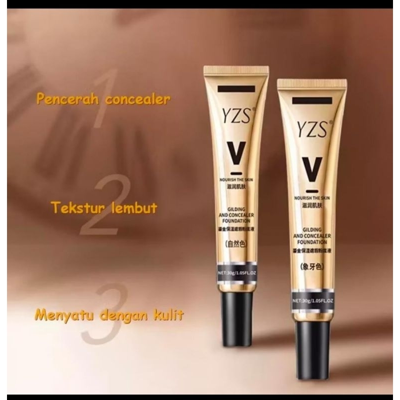 FOUNDATION YZS MATTE OIL CONTROL MAKE UP ALAS BEDAK YURIZUMI MATTE FOUNDATION CONCEALER OIL