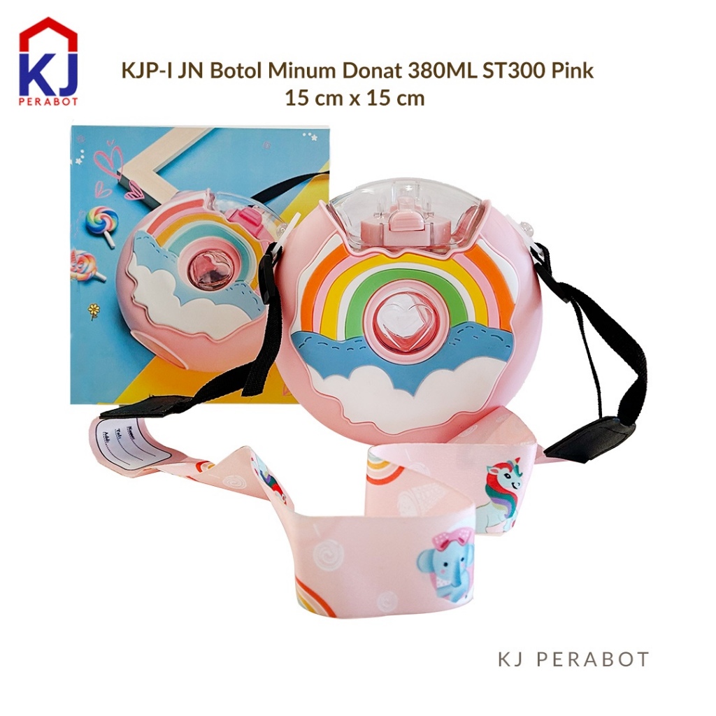 KJ Perabot - KJP-I JN Botol Minum Donat 380ML ST300