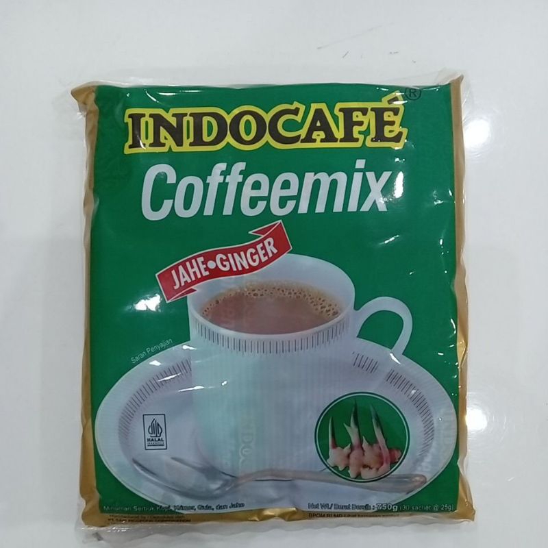 

Indocafe Coffeemix Jahe Ginger Kopi Jahe isi 30 Sachet @25g / 750 g