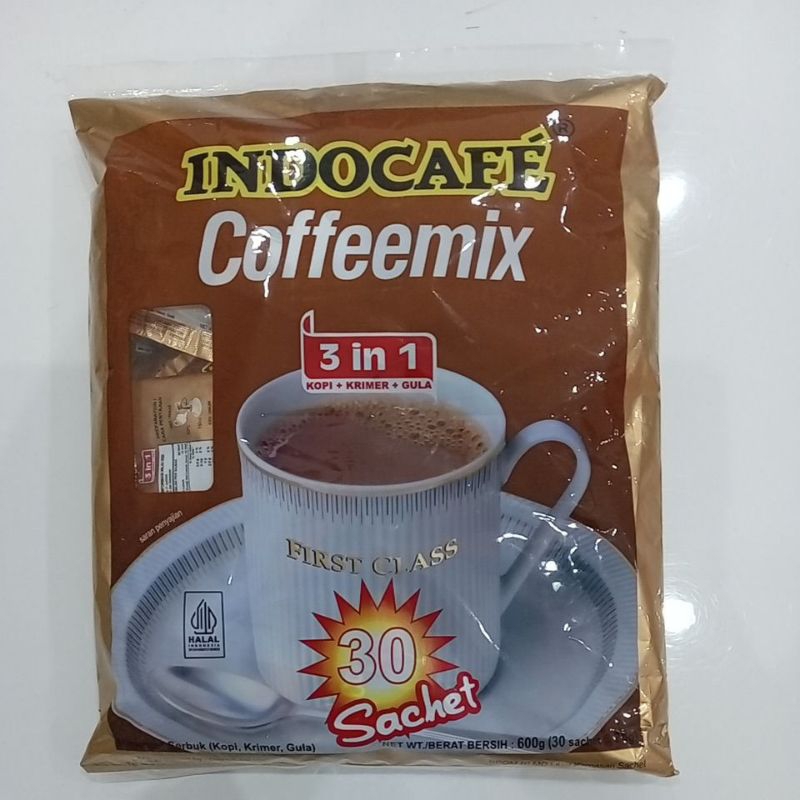 

Indocafe Coffeemix Kopi Krimer isi 30 Sachet @20g / 600 g