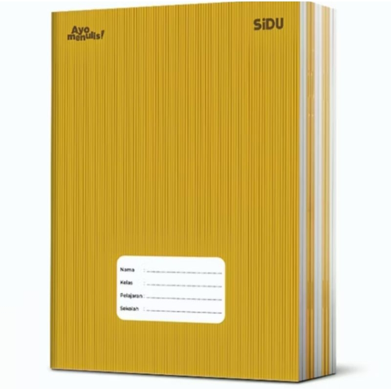 

BUKU TULIS SIDU NEW SAMPUL COKLAT 40 LEMBAR ( 10 BUKU )