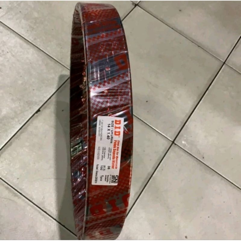 vleg did hitam ring 14 ukuran 140