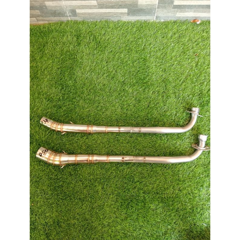 leher knalpot JMS  bebek netral samping inlet 38 & 50 mm stanlish