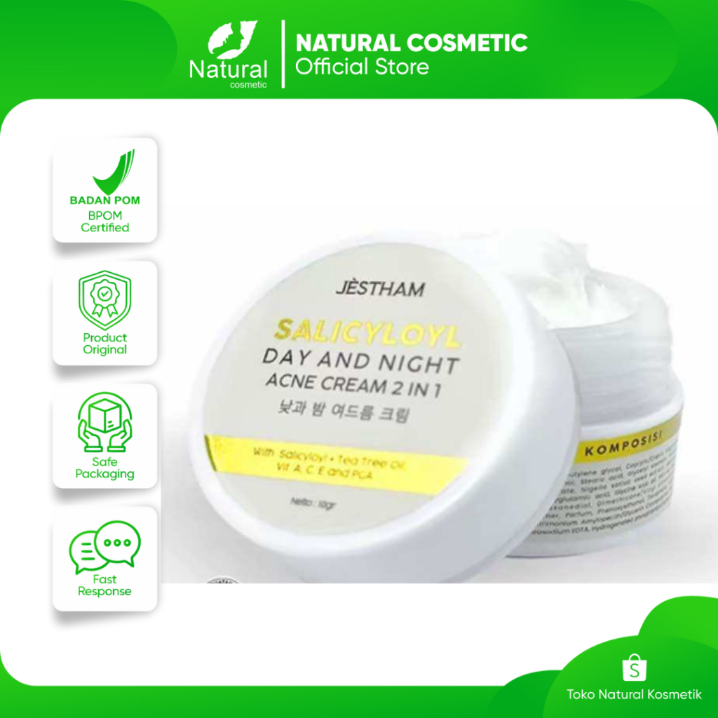 JESTHAM Salicyloyl  Day And Day Acne Cream 2in1