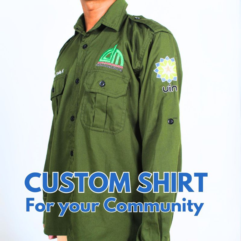 KEMEJA CUSTOM - PDH CUSTOM - CUSTOM KEMEJA untuk komunitasmu