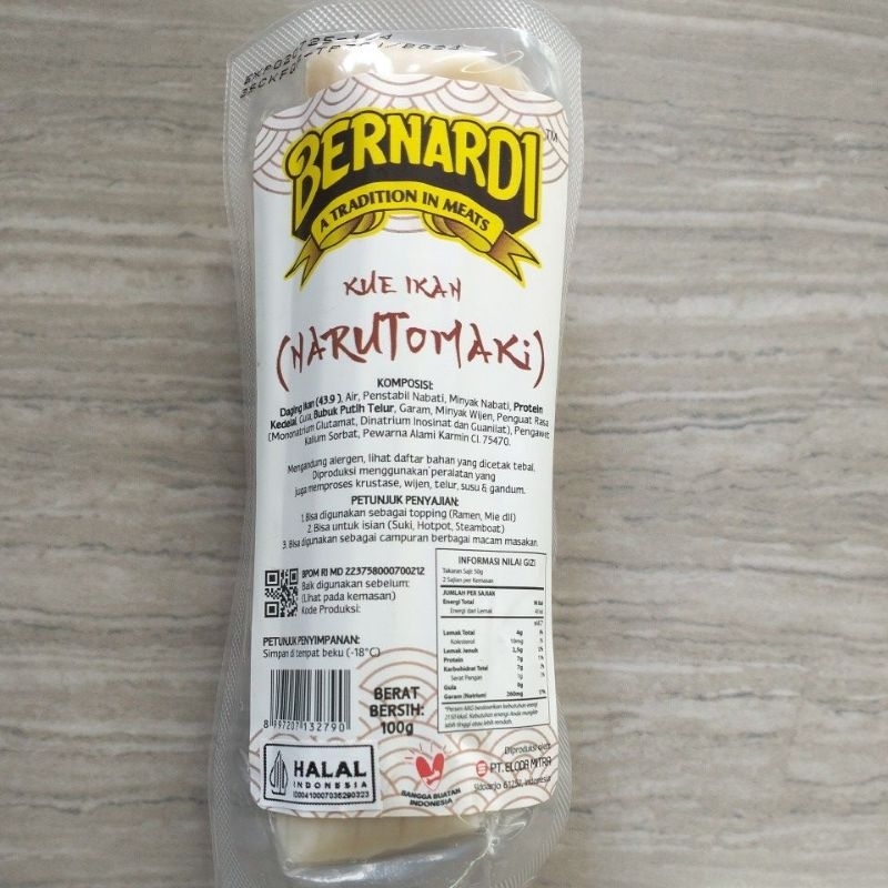 

BERNARDI Narutomaki 100g