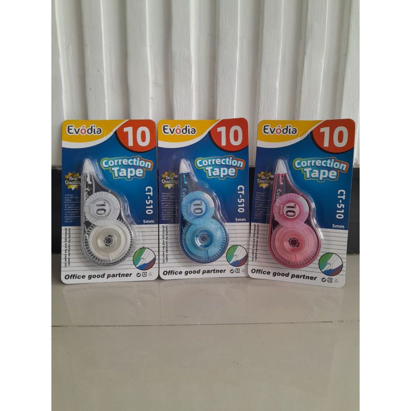 

tip x seretan / correction tape evodia