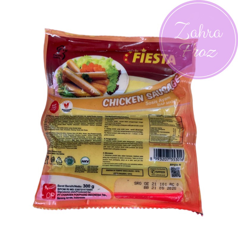 

FIESTA SOSIS AYAM 300 GR