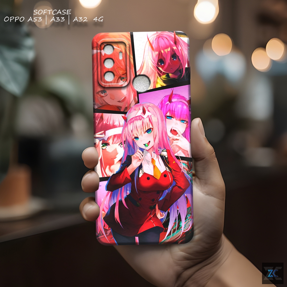 Softcase OPPO A53 | A33 | A32 4G 2020 (GM31) Premium Case handphone | Case lentur Tidak Licin | Peli