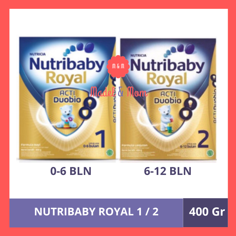 NUTRIBABY ROYAL 1 / NUTRIBABY ROYAL 2 400 GR