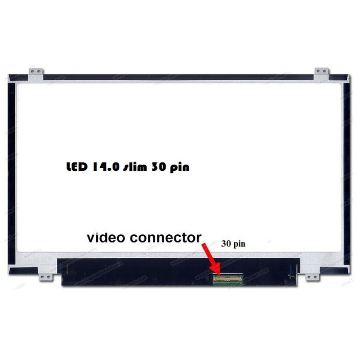 Layar lcd led laptop Acer Aspire ES1-422, ES1-431 LED 14.0 Slim 30pin