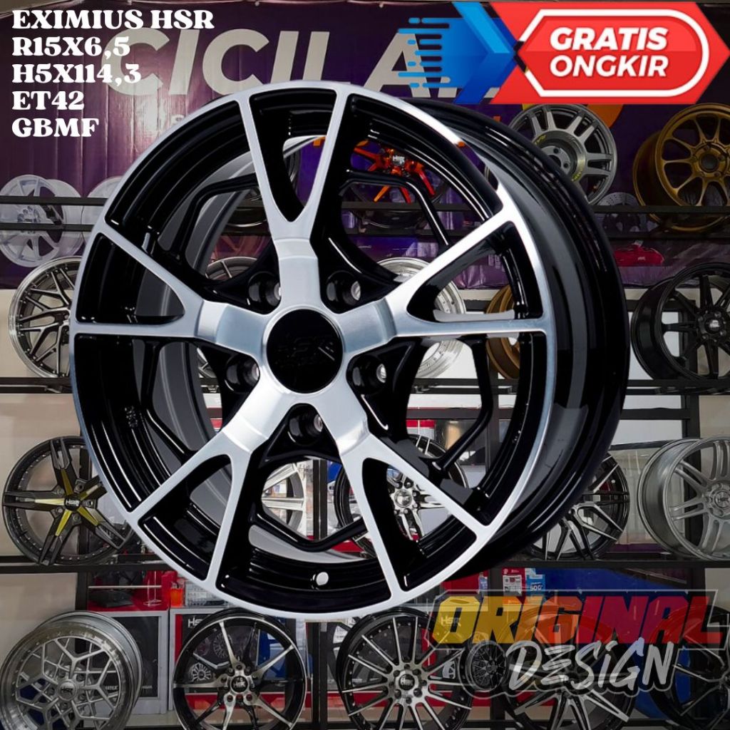 Velg Mobil ERTIGA , XPANDER , LUXIO , INNOVA , HSR EXIMIUS RING 15 R15