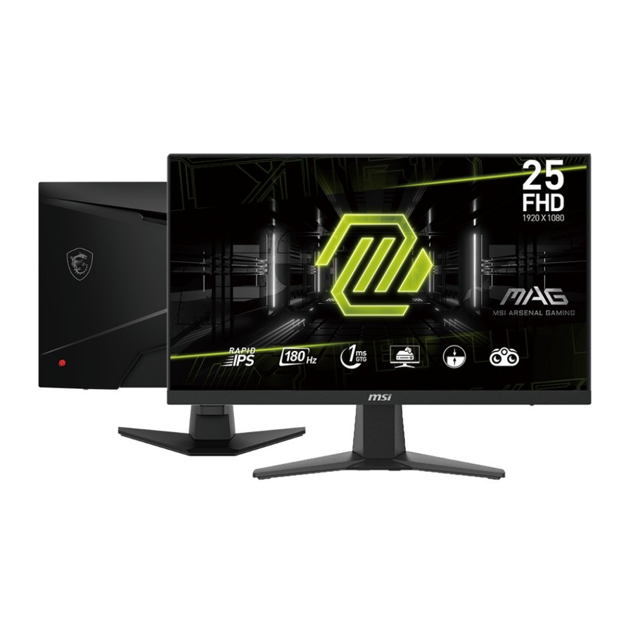 Monitor LED MSI MAG256F 24.5" Rapid IPS 1080p FHD 180Hz