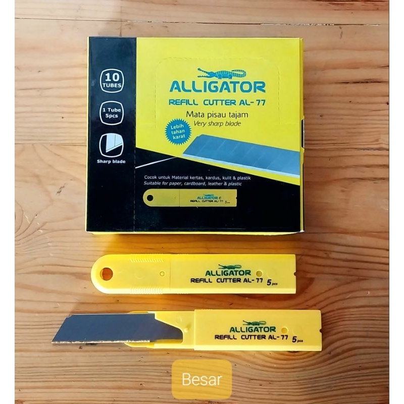 

ISI CUTTER ALLIGATOR / BESAR L500 & KECIL A300 K300 / ISI 5 PCS