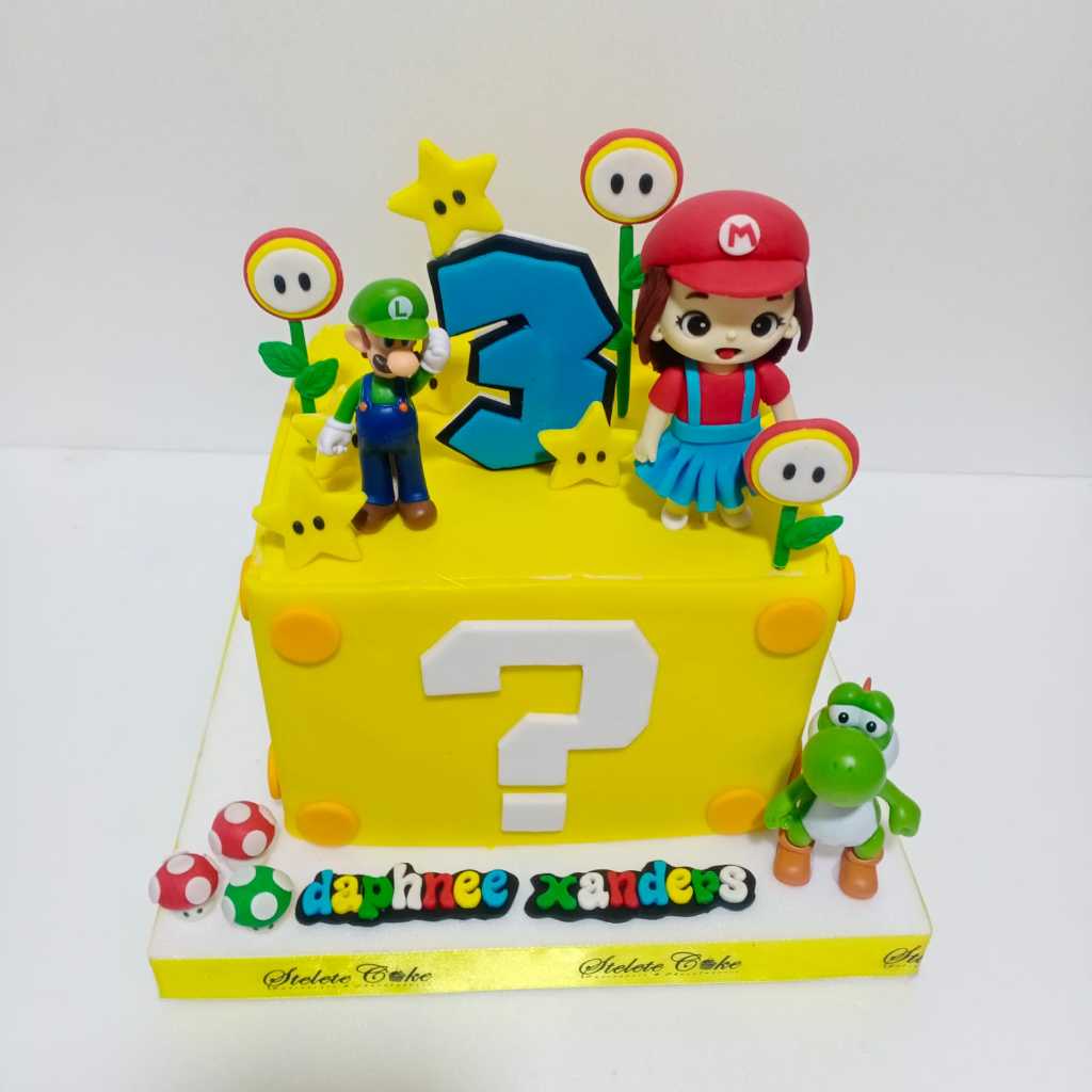 

Kue ulang tahun/Birthday cake/Kue Ulang Tahun Tema Mario Girl/Kue Ulang Tahun jakarta