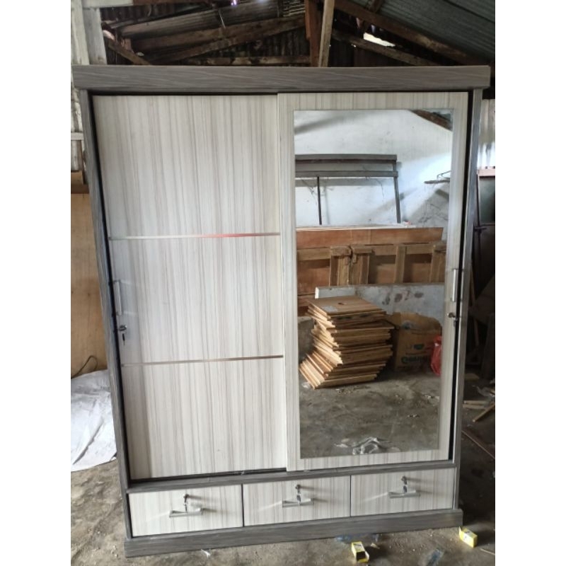 lemari pakaian padu berbahan hpl/lemari hpl/lemari padu/lemari serbaguna