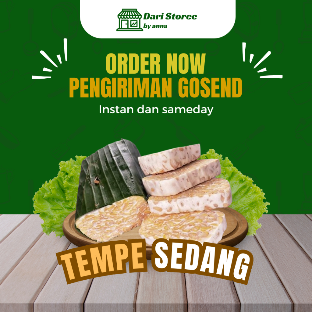 

Tempe Ukuran Sedang