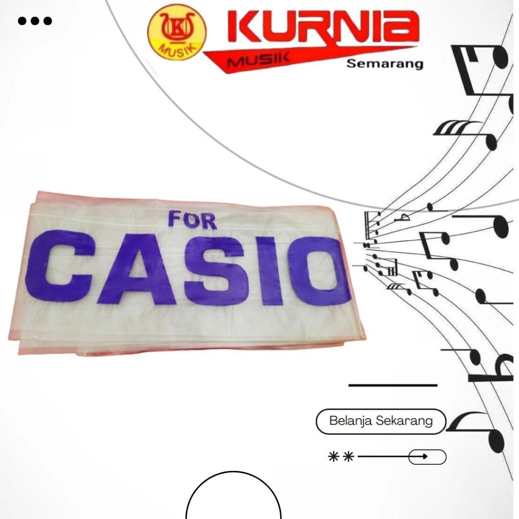 Cover Plastik Casio WK - Cover Casio Piano Keyboard