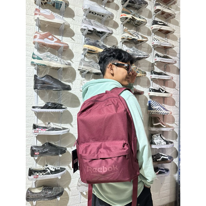 BACKPACK REEBOOK VECTOR MAROON ORIGINAL