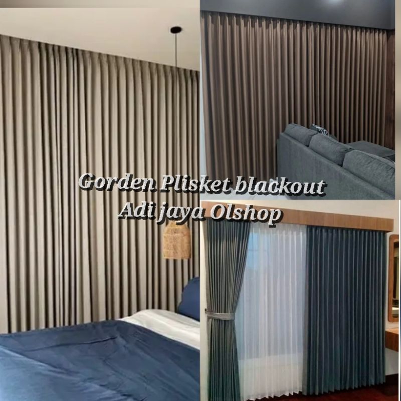 Gorden Polos Tebal Model Cantolan kawat