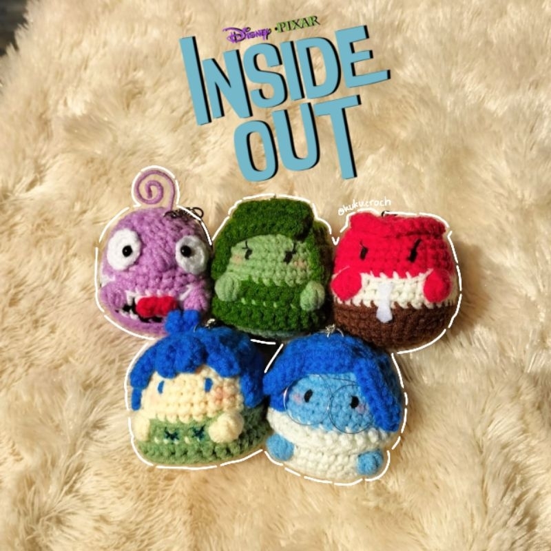Boneka inside out/ crochet inside out