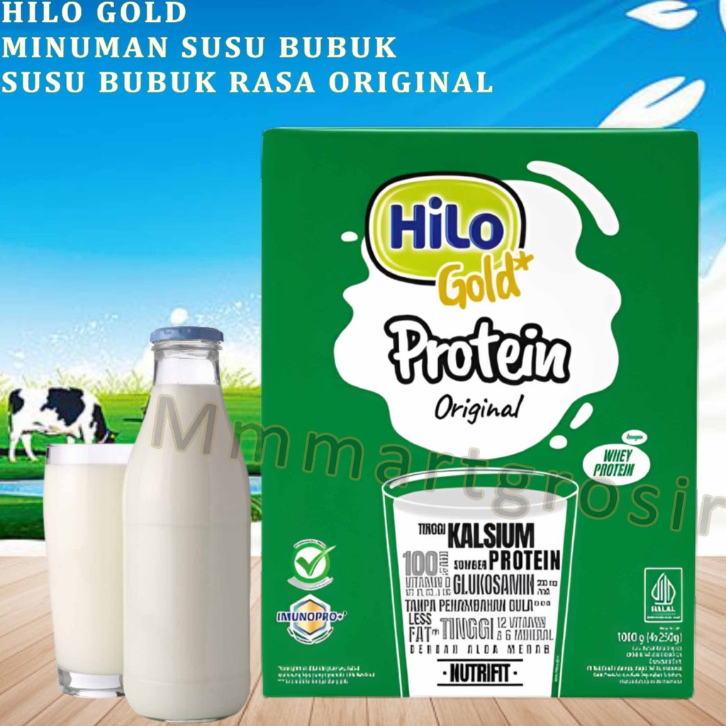 

Hilo Gold / Minuman Susu Bubuk / Susu Bubuk Rasa Original / 500gr