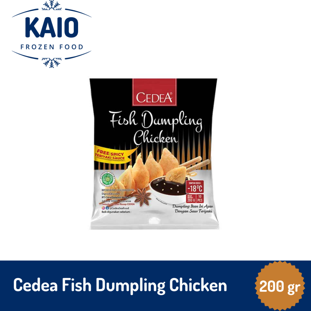 

Cedea Fish Dumpling Chicken 200 gr