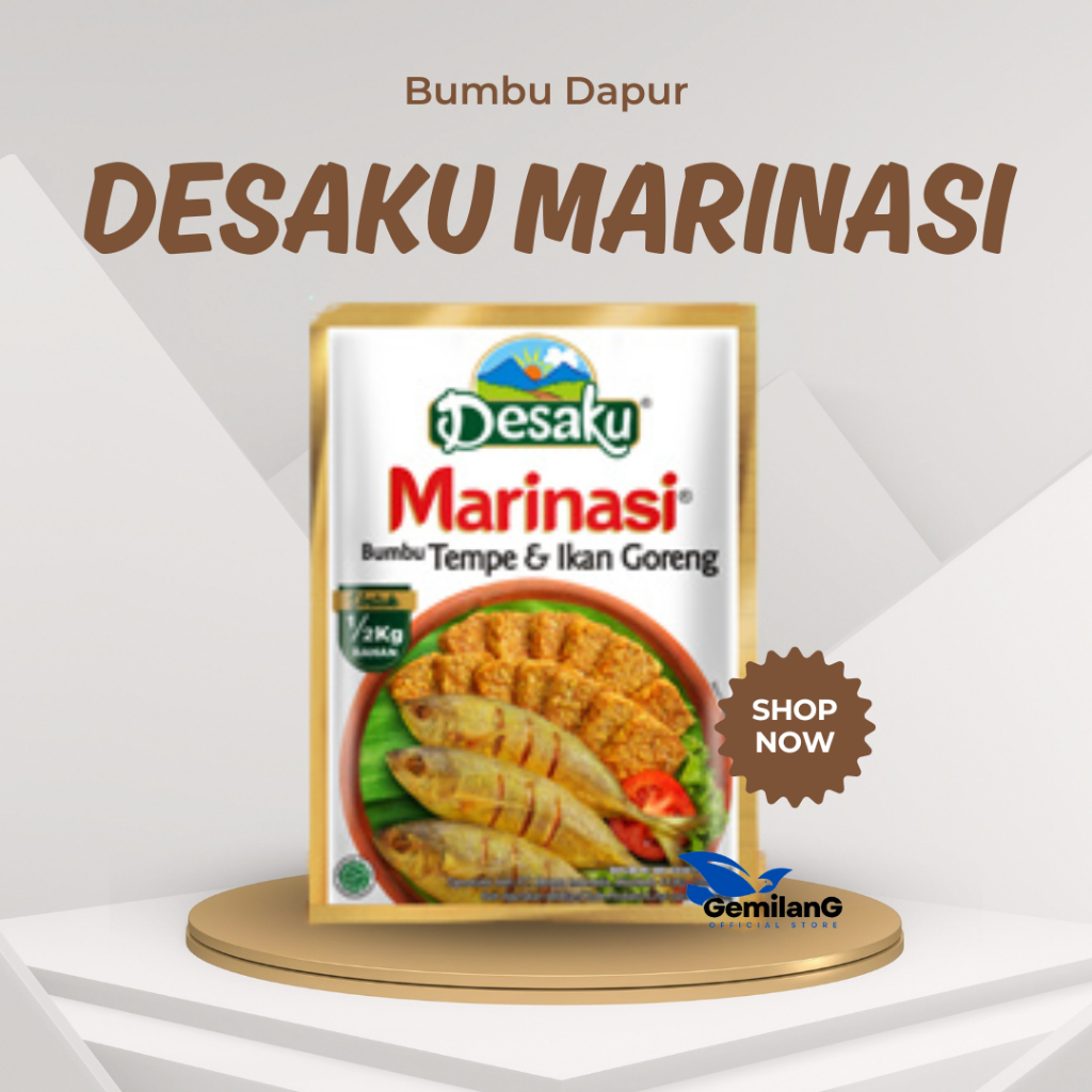 

Desaku Marinasi Ayam Goreng Ikan Tempe Tahu Bumbu Desaku