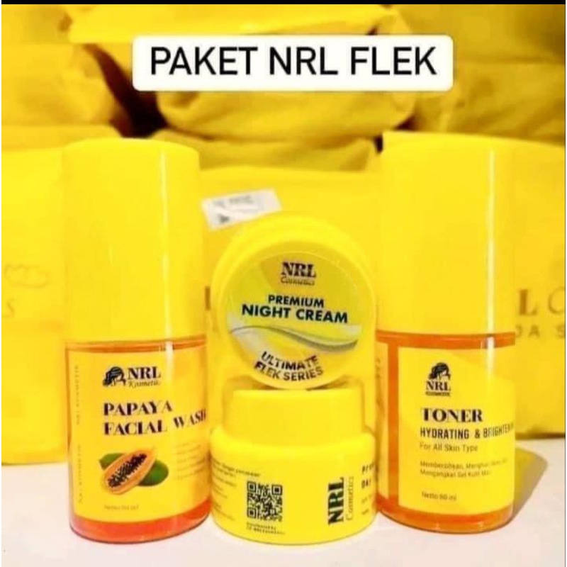 CREAM NRL ORIGINAL KEMASAN EKONOMIS ,MUKA JERAWAT,FLEK,GLOWING.