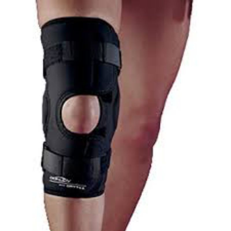 Donjoy sport hinged knee wrap/knee brace/knee lutut/decker lutut