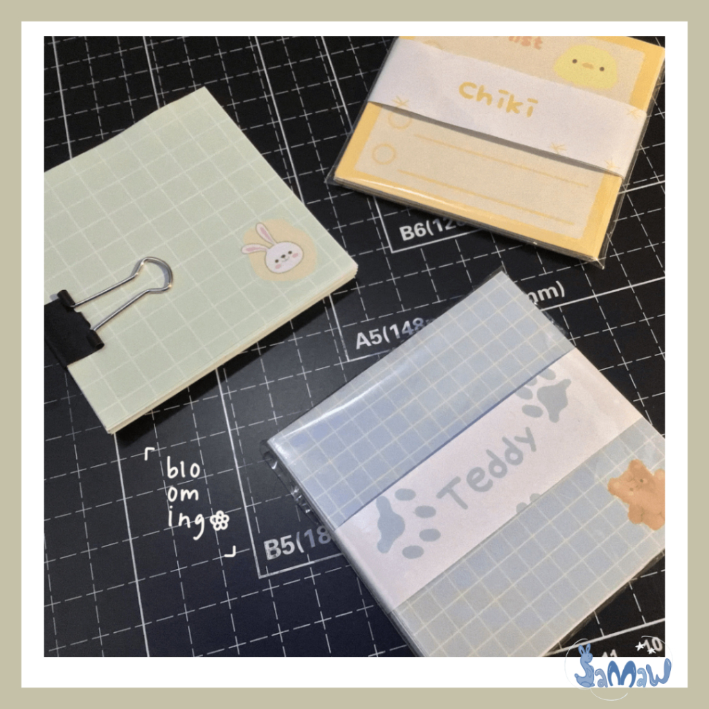 

Memopad Cute | Memo Paper | Journaling | Catatan | Isi 50 Lembar