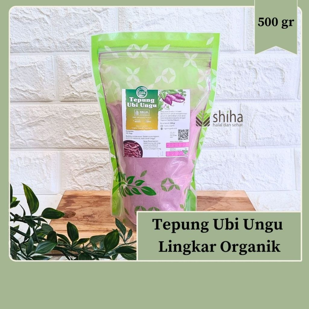 

Tepung Ubi Ungu 500gram Lingkar Organik | Warung Shiha
