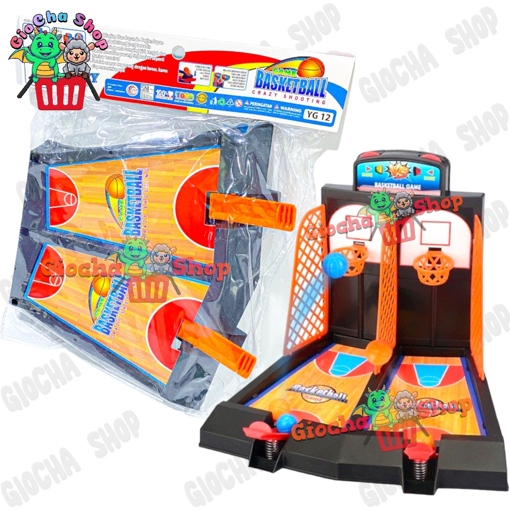 MAINAN ANAK RING BASKETBALL MINI [YG12] - BASKETBALL CRAZY SHOOTING - MAINAN EDUKASI ANAK RING BASKE