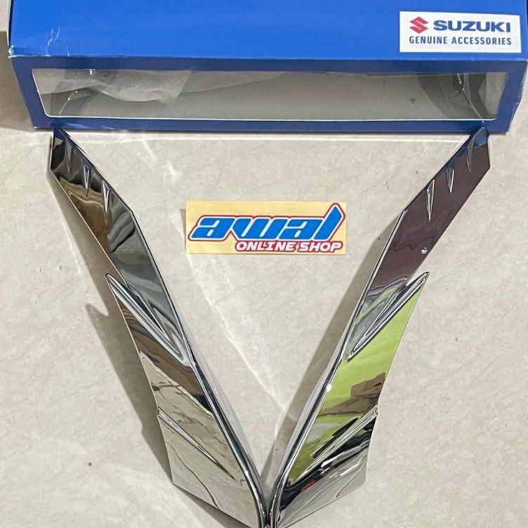 Garnish Body Belakang Satria Fu15 Facelift Original SGA KODE X4U7