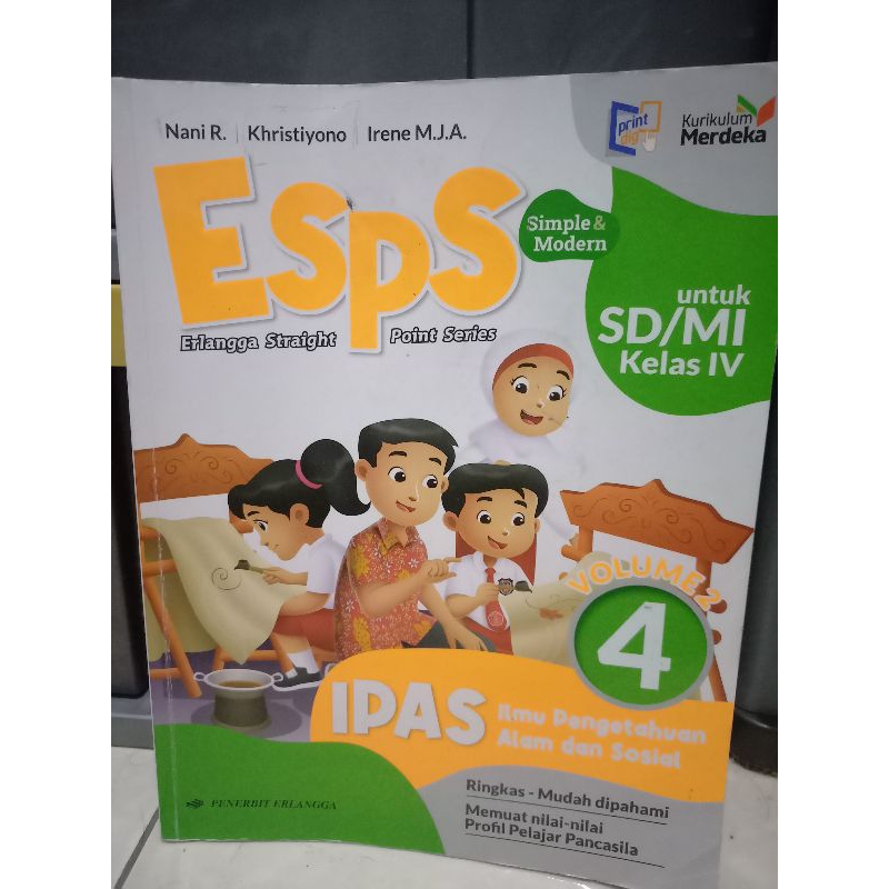 ESPS Ipas kelas 4 Volume2, Kumer