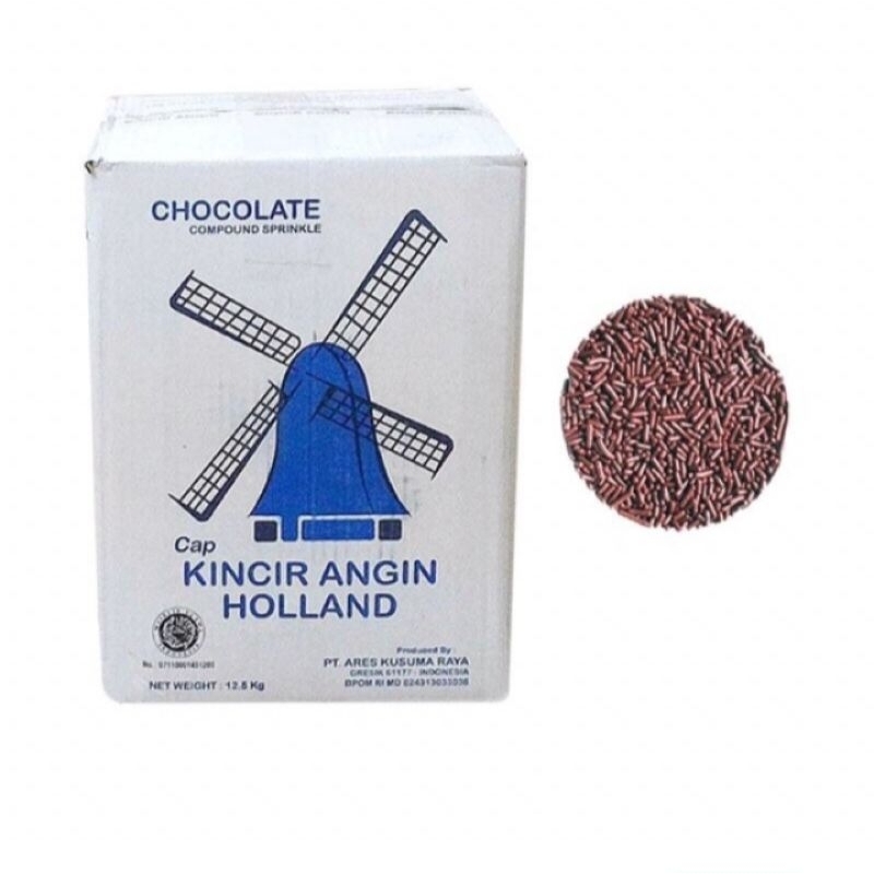 

Mesis Chocolate cap Kincir Angin Holland kemasan 500 gr