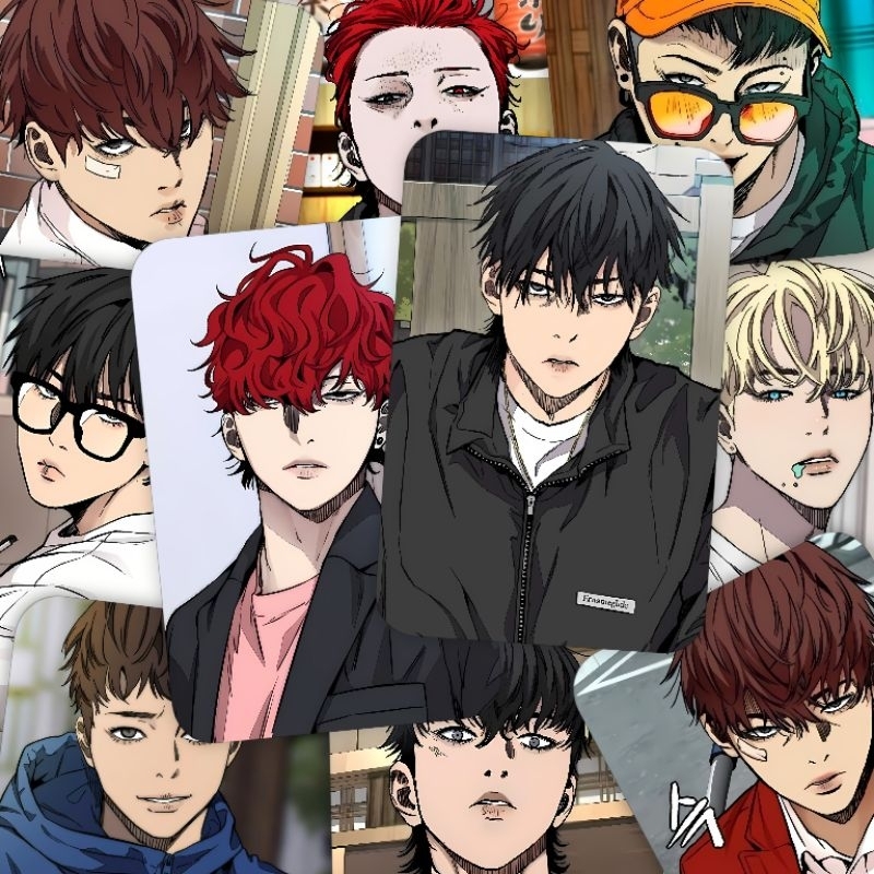 #2 Photocard Webtoon Windbreaker Jay Jo Shelly Owen Vinny