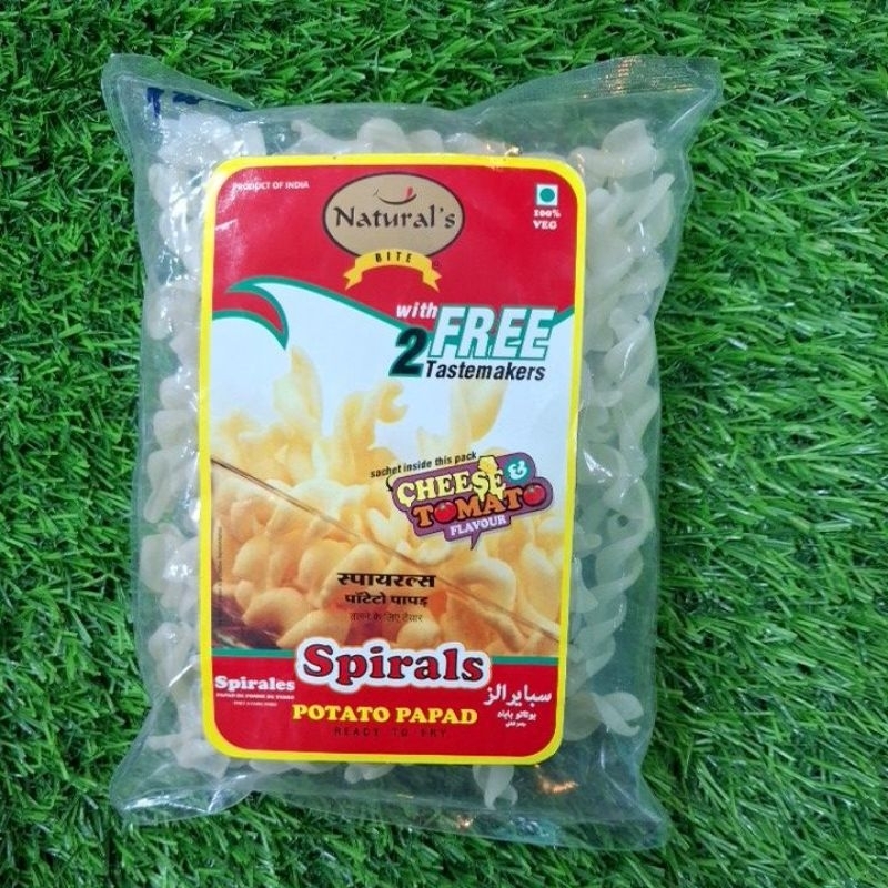 

Natural's Spiral's Potato Papad 100gr