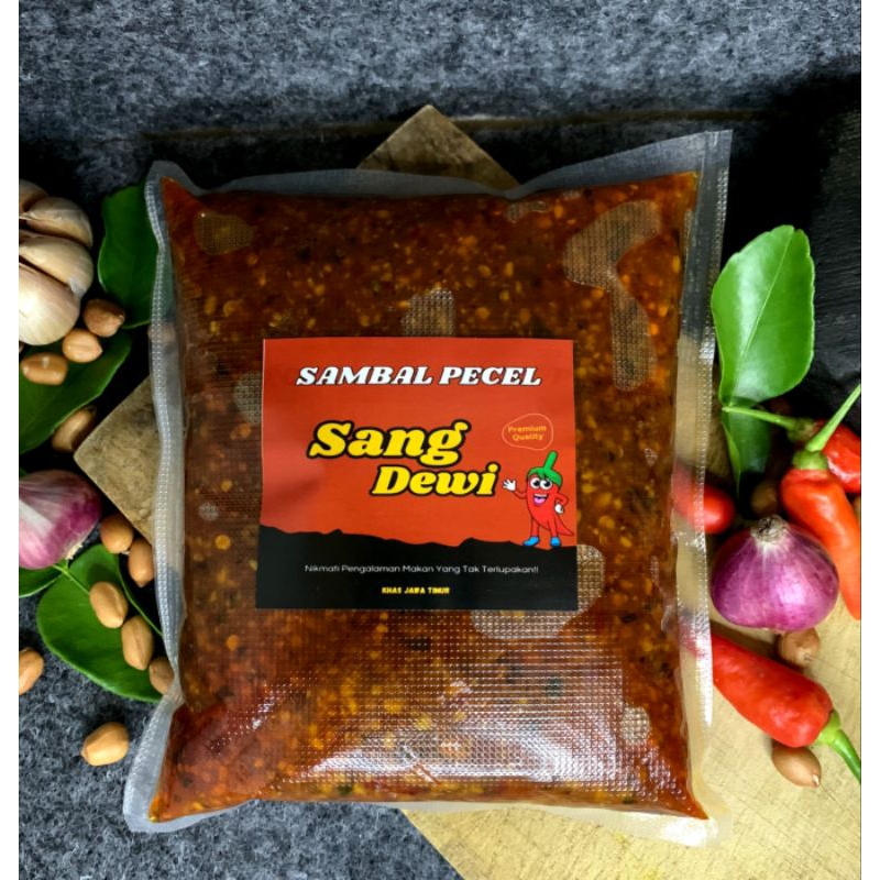 

Sambel Pecel Madiun Kacang Sangrai Sang Dewi/Bumbu Pecel Sambal Kacang