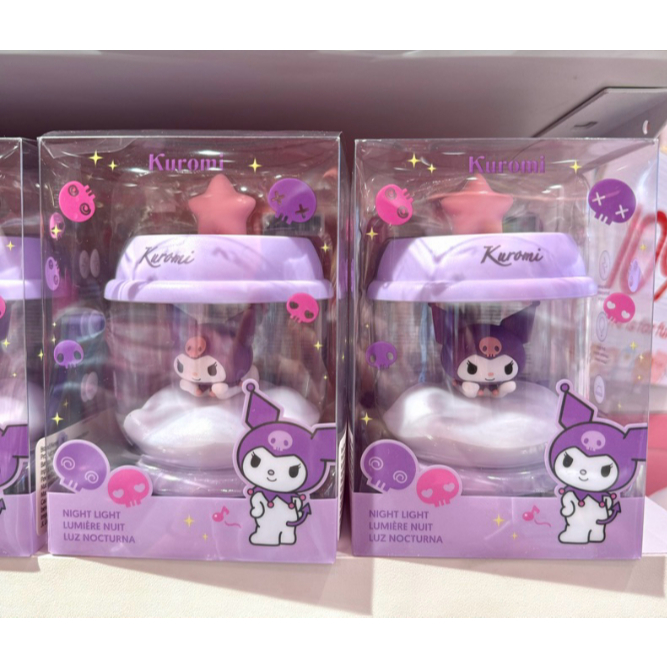 MINISO X SANRIO NIGHT LIGHT KUROMI | LAMPU TIDUR KUROMI