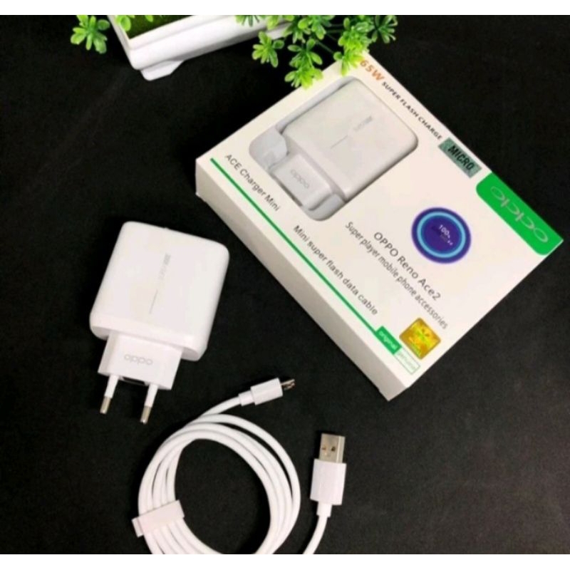 CHARGER OPPO VOOC ORIGINAL MICRO / TPYE C USBCharger OPPO VOOC 5V/4A Micro USB 7pinDijamin Vooc