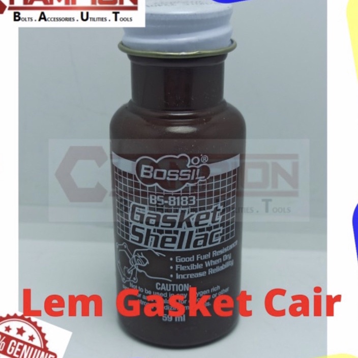 Terlaku Lem paking Gasket Cair bossil Lem Dayak Lem Singa Original