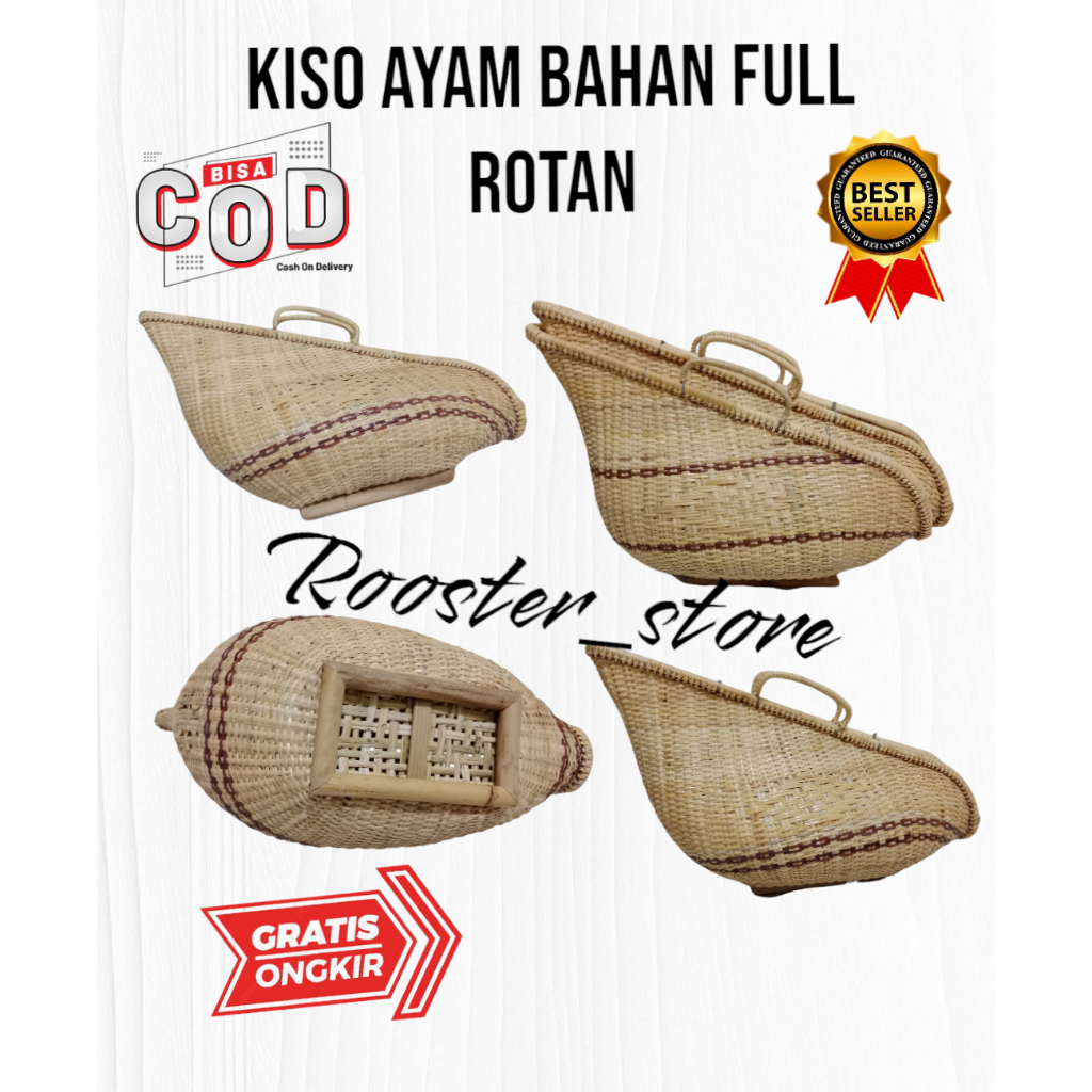 Kiso full rotan kisa ayam bangkok bahan full rotan kualitas terbaik