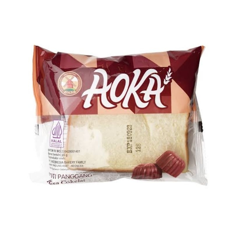 

AOKA ROTI PANGGANG ISI 60PCS/ROTI AOKA RASA COKLAT