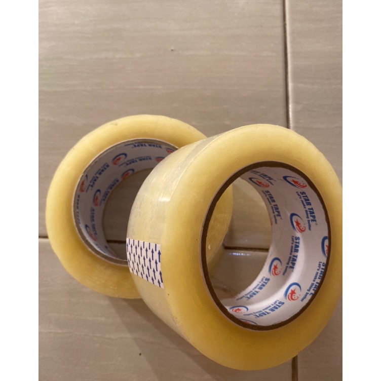 

Lakban per Dus 2 Yard x 45 mm STAR TAPE TEBAL p FY7