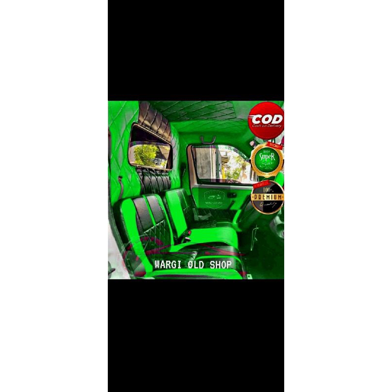 sarung jok/cover jok - pelindung atap plafon - lapis kabin belakang mobil granmax pickup - new carry