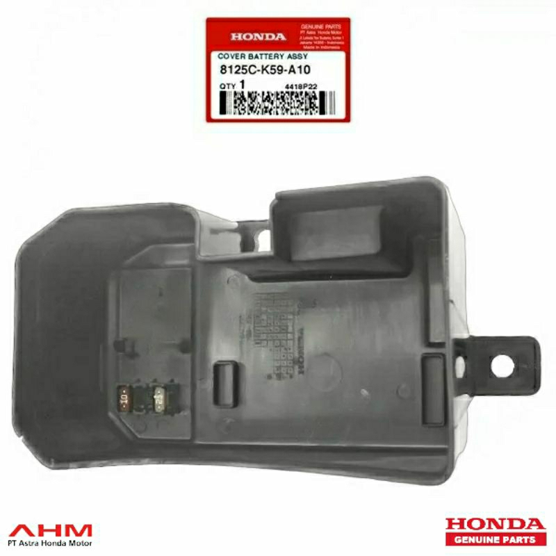 8125C-K59-A10 Cover Battery Tutup Accu Aki Vario 125 150 LED 2015 - 2017