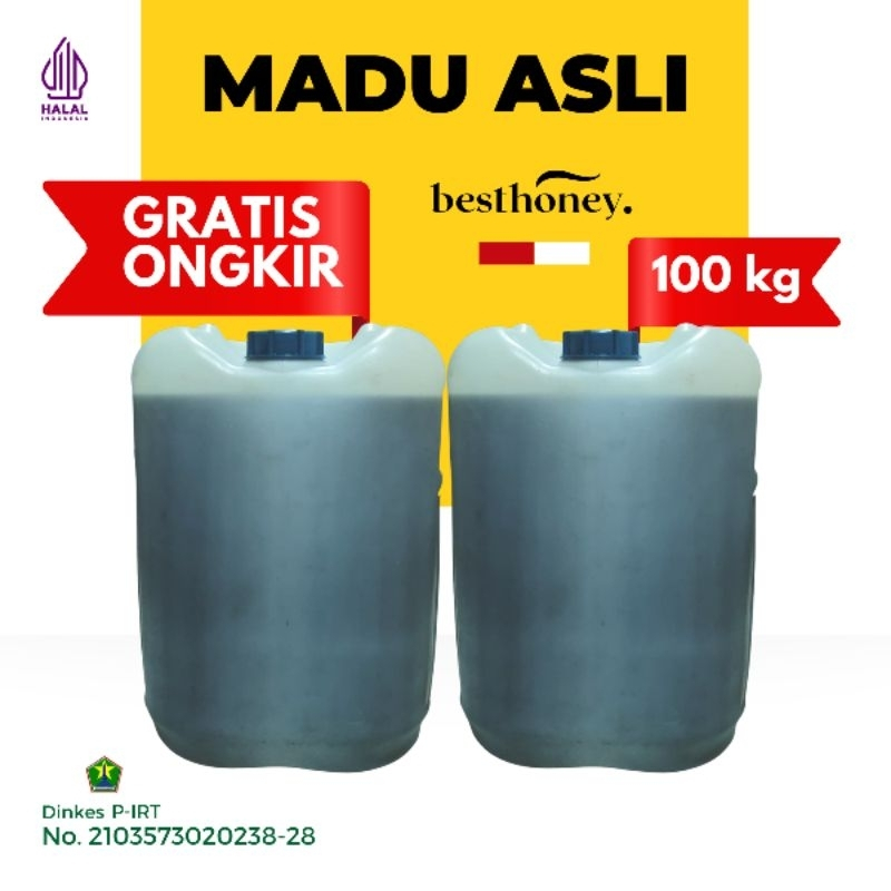 

Best Honey Madu Asli Madu Multiflora Original 100kg